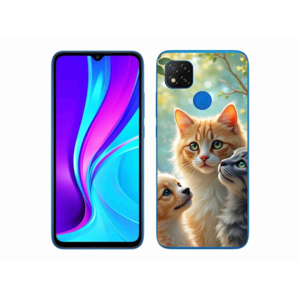Gélový kryt mmCase na Xiaomi Redmi 9C - zvieracie priateľstvo 2