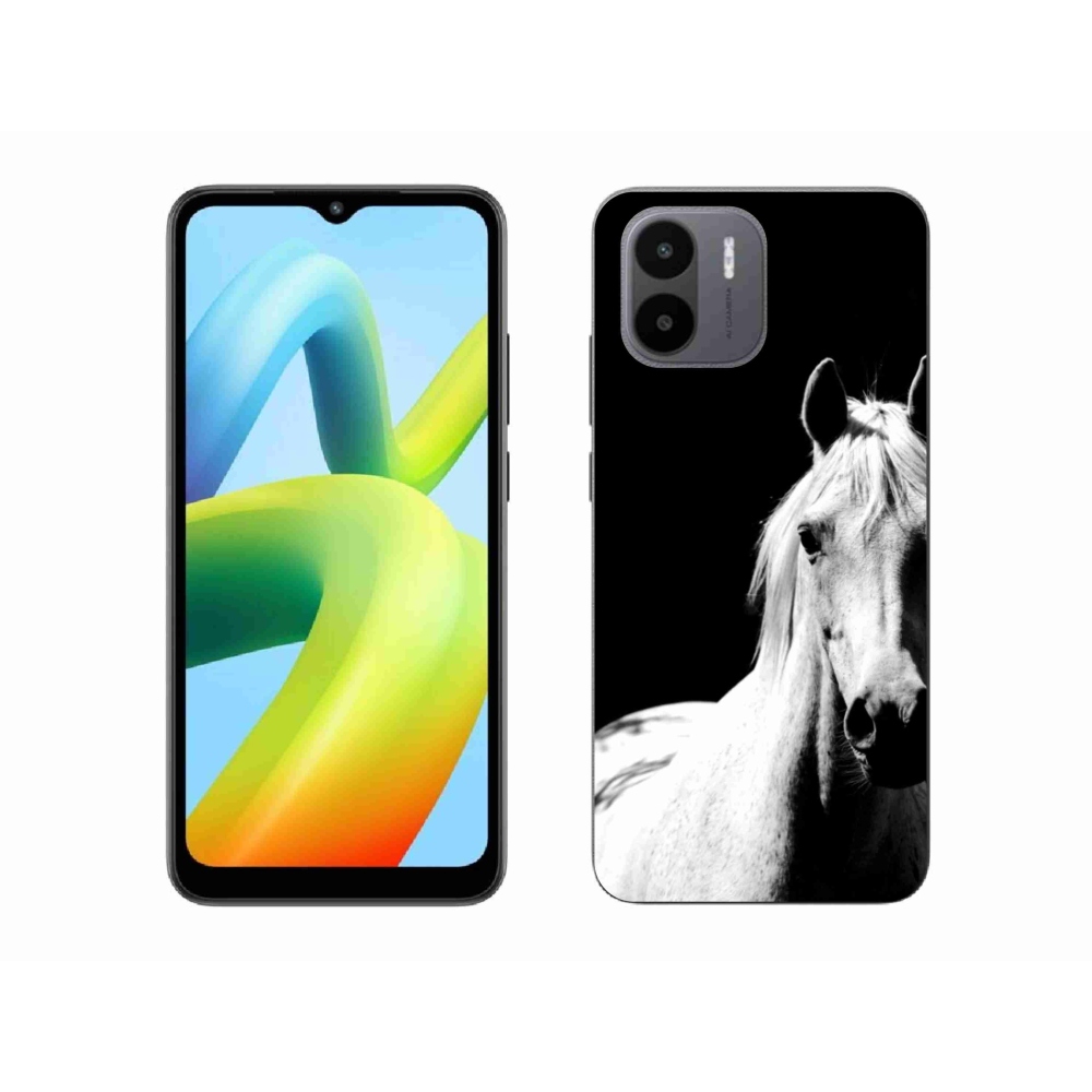 Gélový kryt mmCase na Xiaomi Redmi A1 4G - biely kôň 5