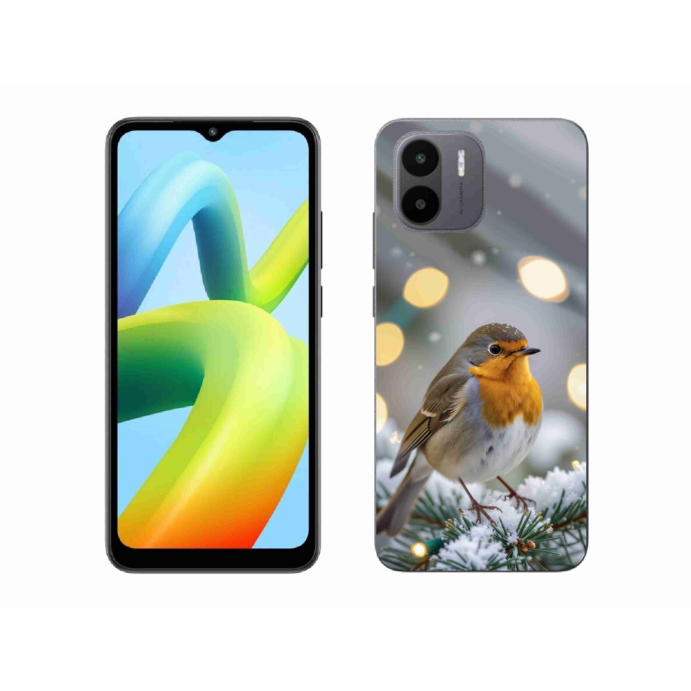 Gélový kryt mmCase na Xiaomi Redmi A1 4G - červienka v zime