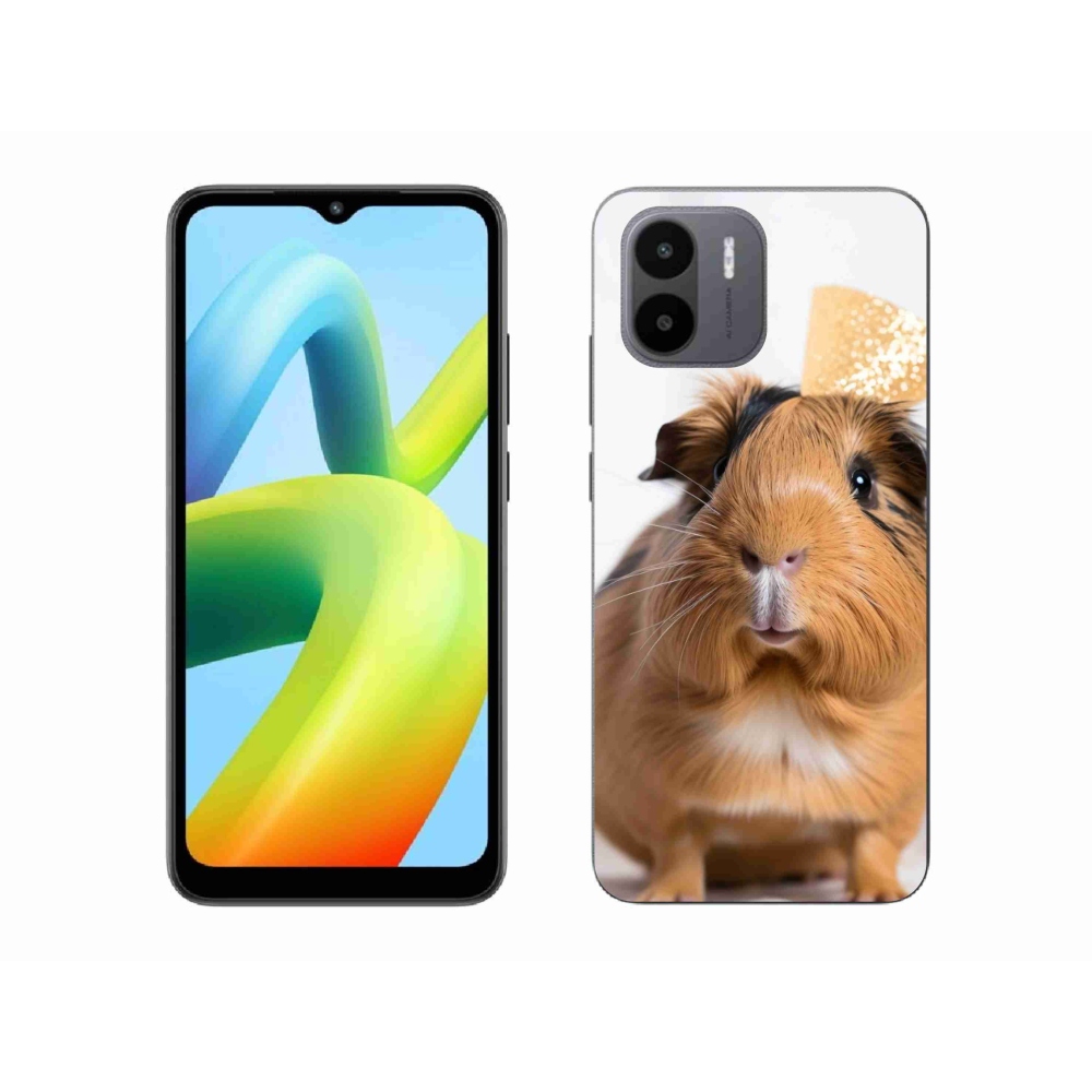 Gélový kryt mmCase na Xiaomi Redmi A1 4G - hnedé morča