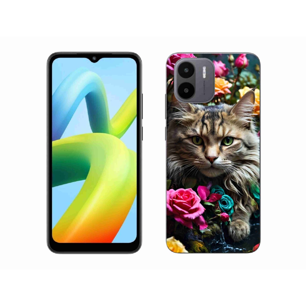 Gélový kryt mmCase na Xiaomi Redmi A1 4G - mačacie pohľad 2