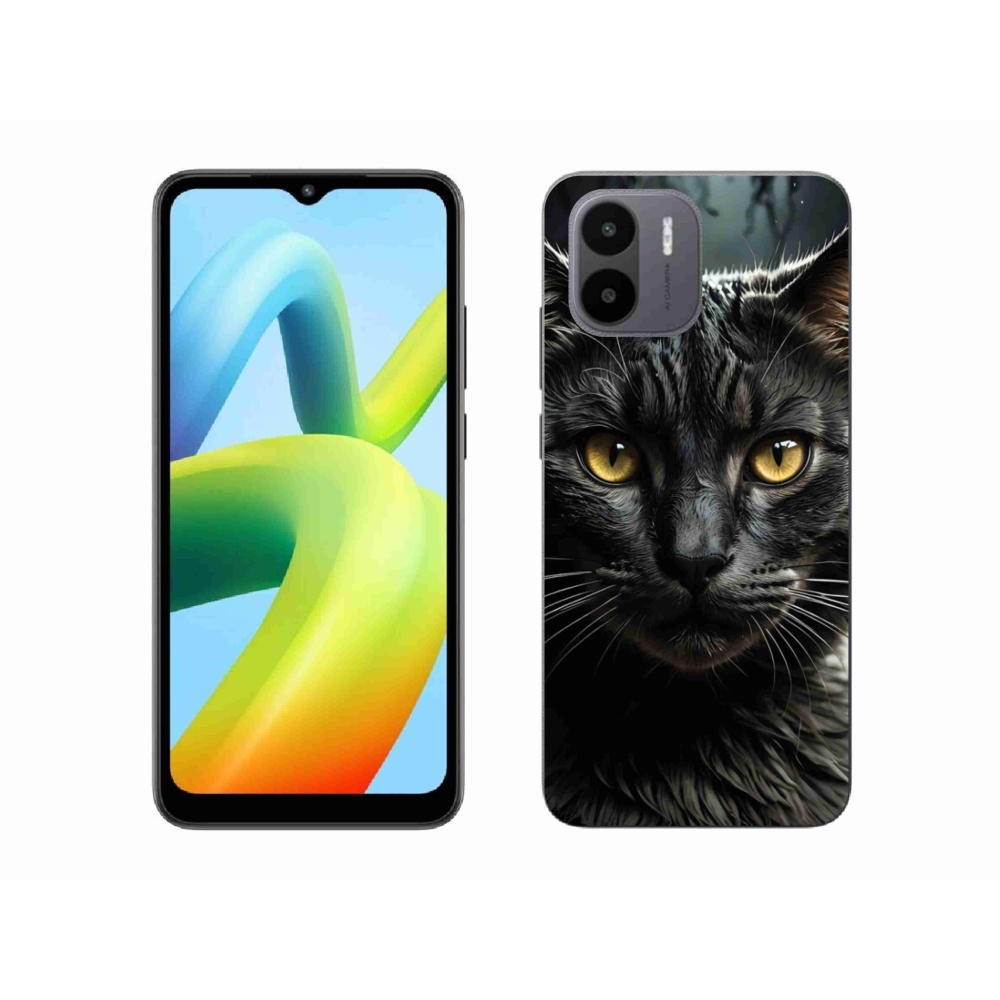 Gélový kryt mmCase na Xiaomi Redmi A1 4G - mačacie pohľad 3