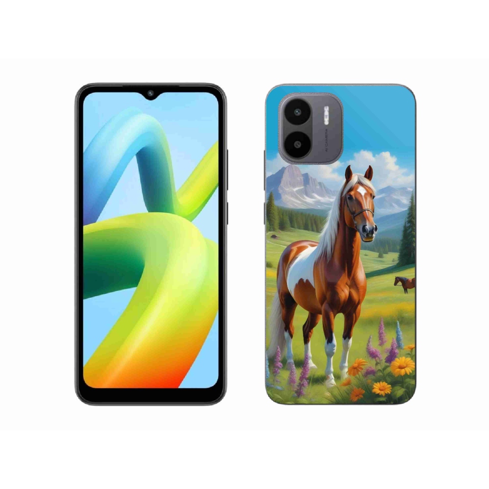 Gélový kryt mmCase na Xiaomi Redmi A1 4G - kôň na lúke