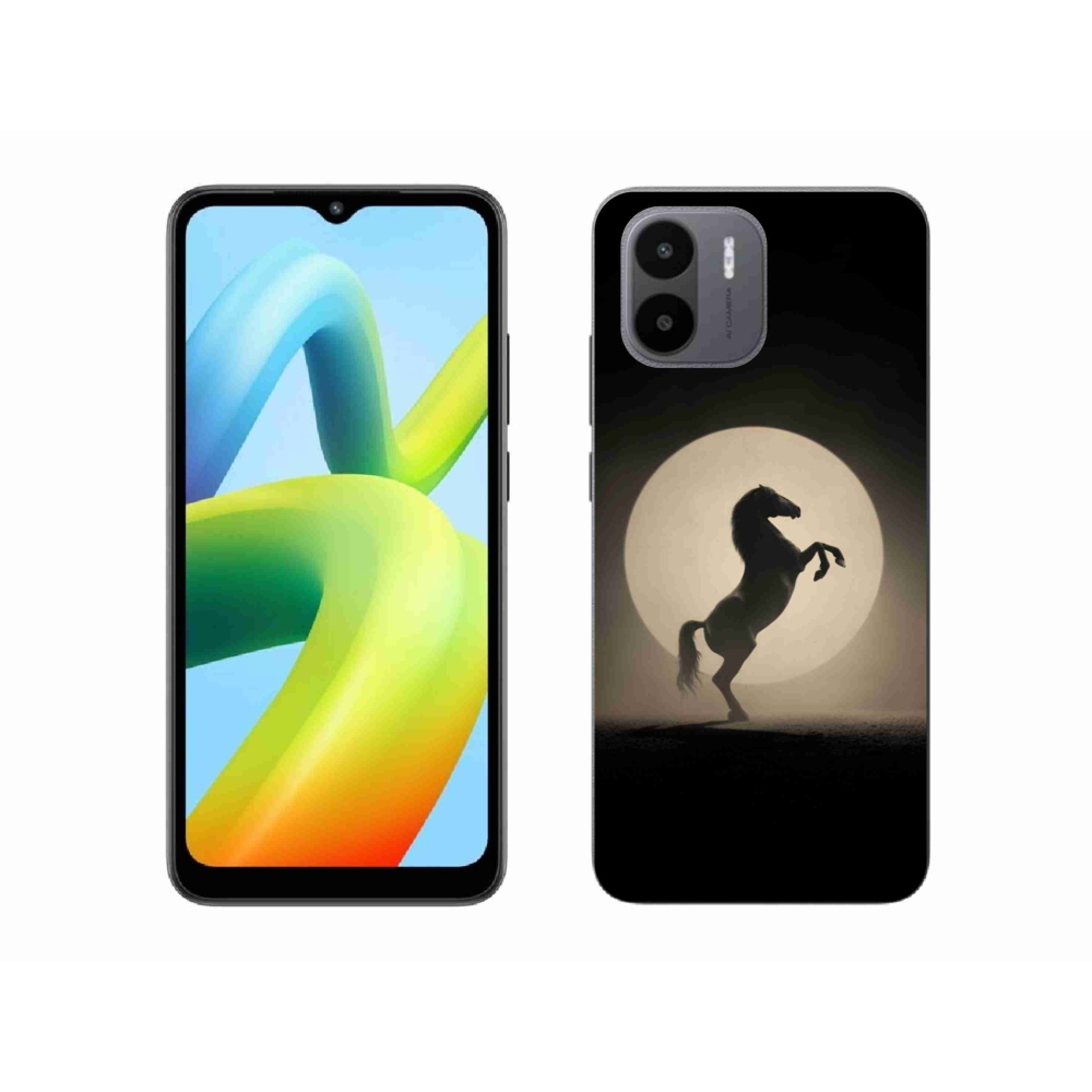 Gélový kryt mmCase na Xiaomi Redmi A1 4G - kôň v siluete