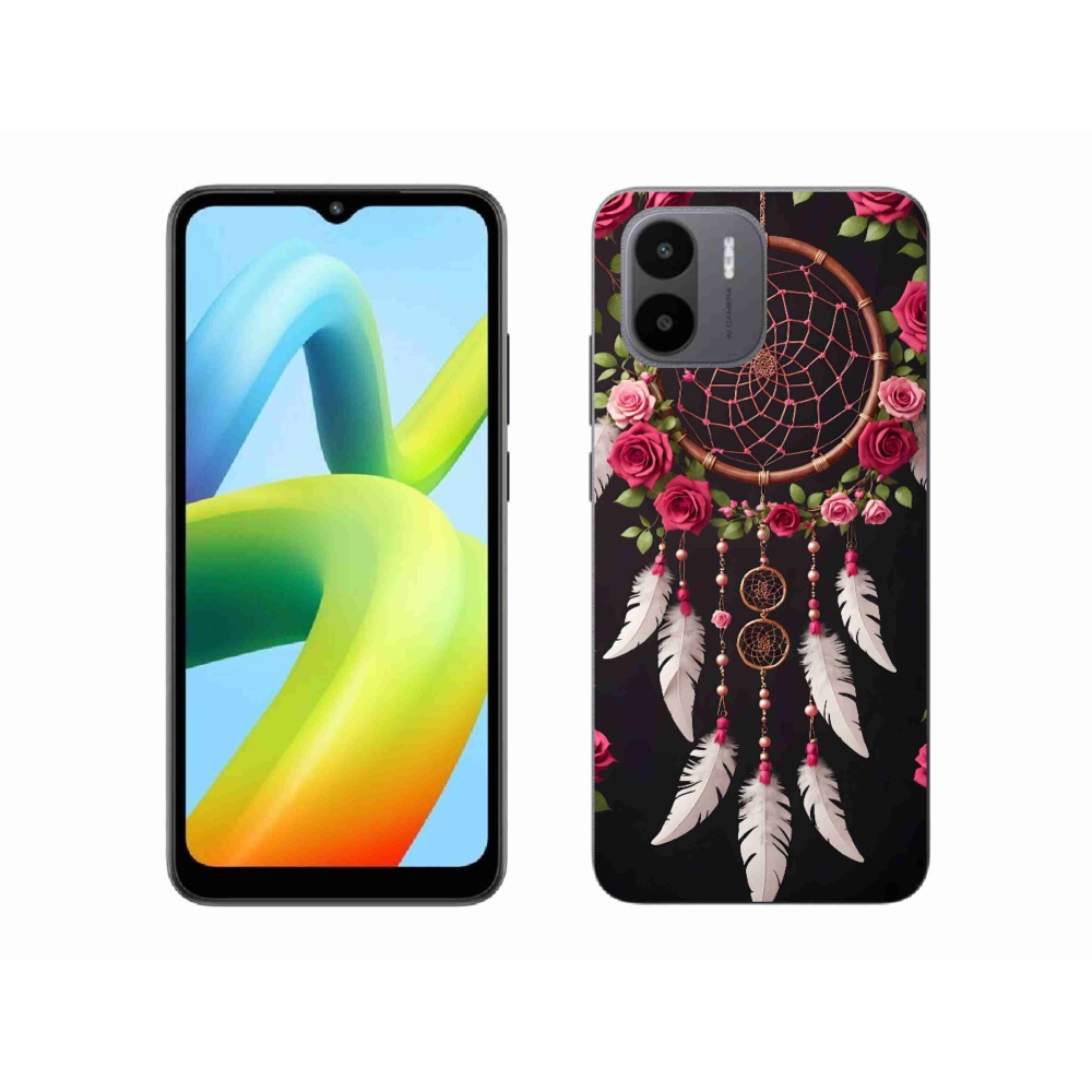 Gélový kryt mmCase na Xiaomi Redmi A1 4G - lapač snov s ružami