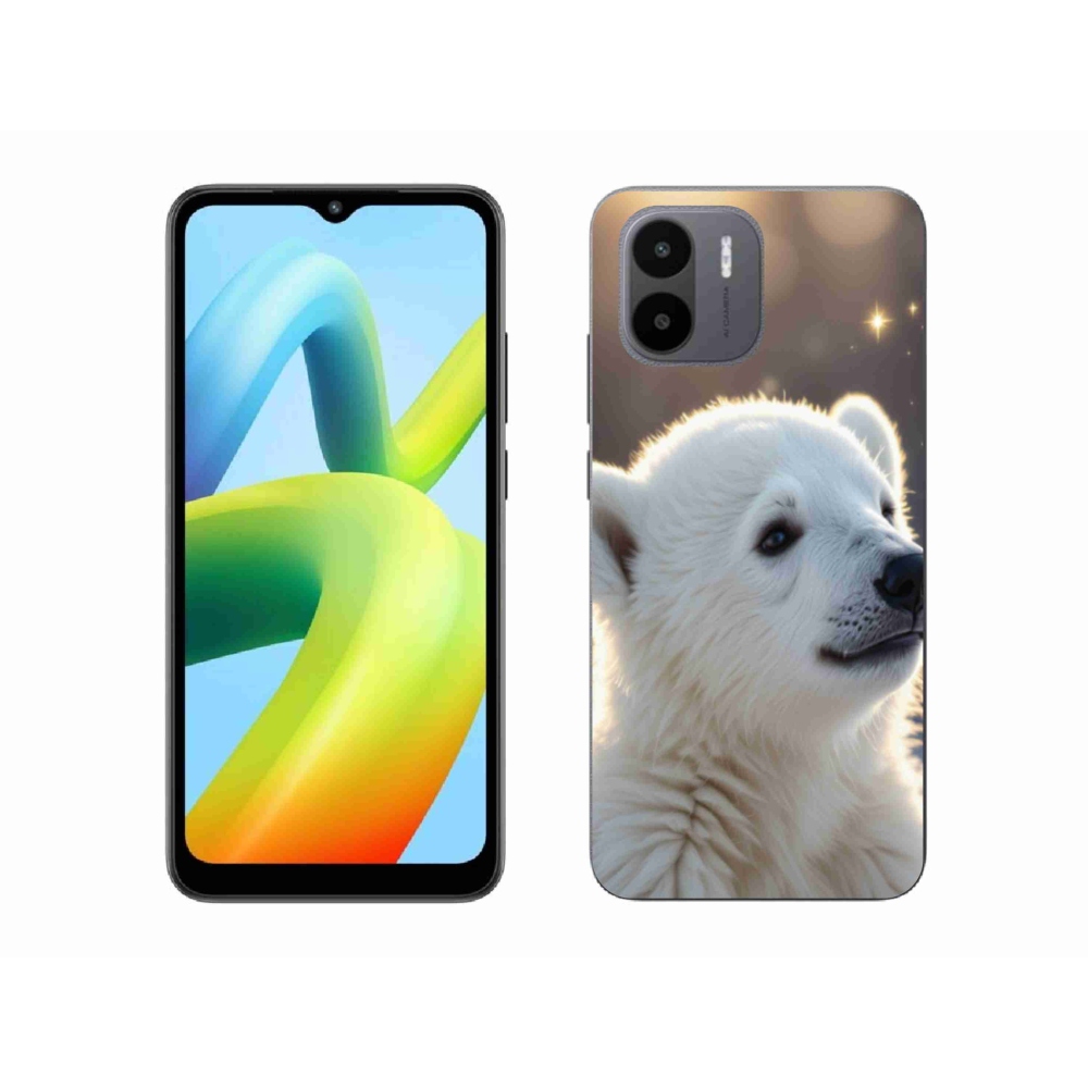 Gélový kryt mmCase na Xiaomi Redmi A1 4G - ľadový medveď