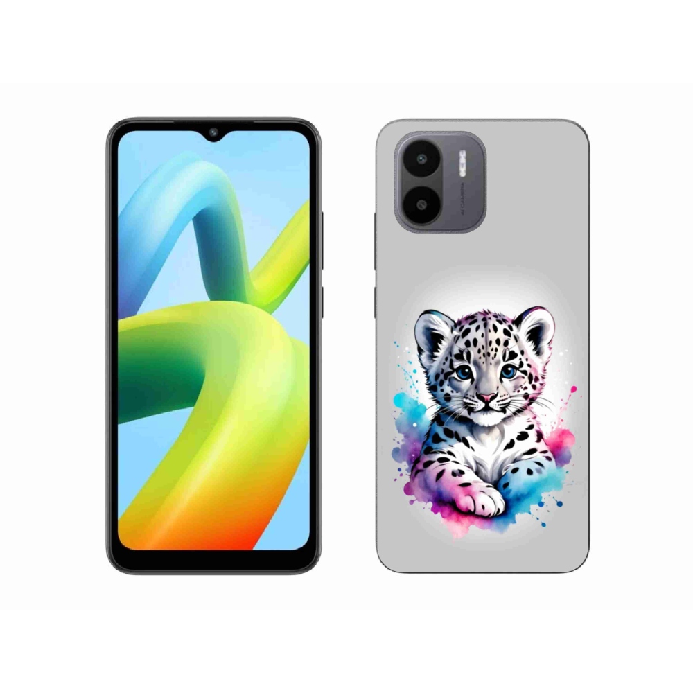 Gélový kryt mmCase na Xiaomi Redmi A1 4G - leopardej mláďa