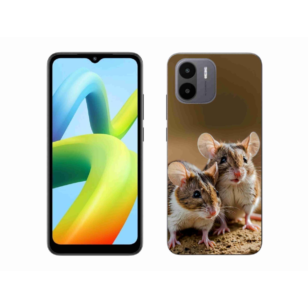 Gélový kryt mmCase na Xiaomi Redmi A1 4G - myší duo