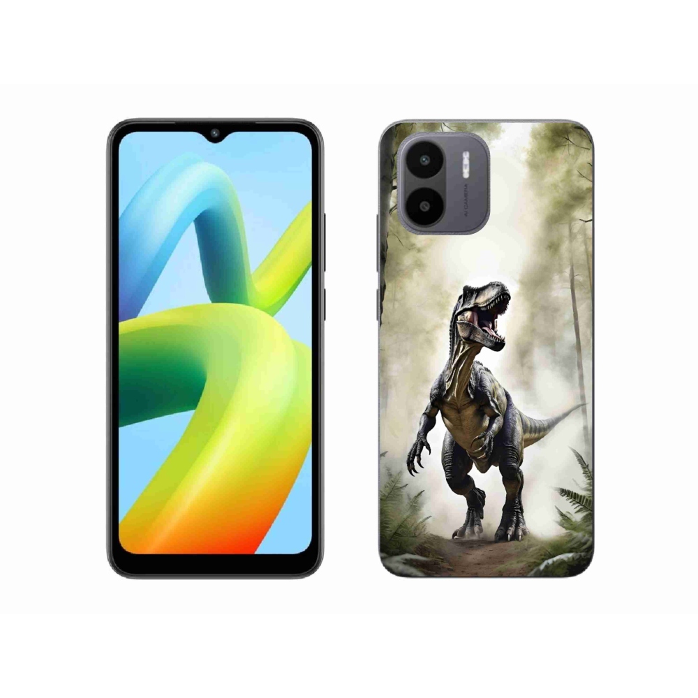 Gélový kryt mmCase na Xiaomi Redmi A1 4G - naštvaný T-Rex