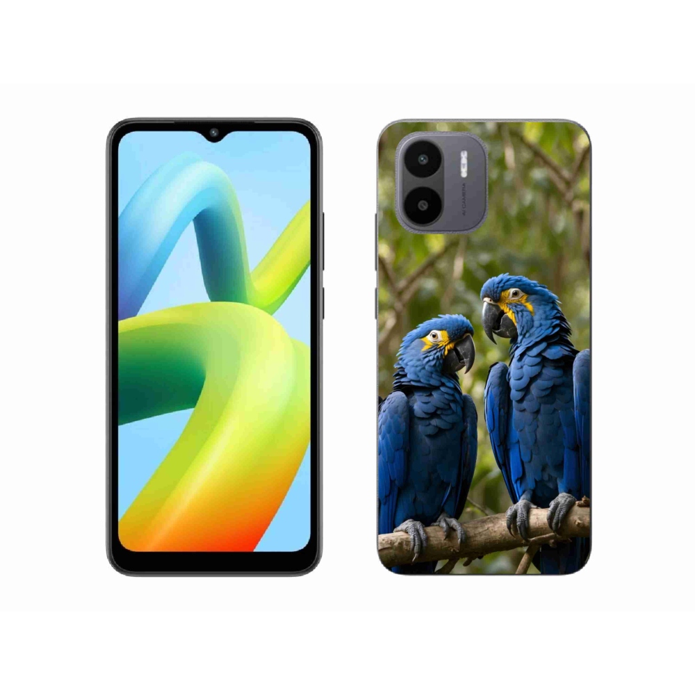 Gélový kryt mmCase na Xiaomi Redmi A1 4G - papagájové duo