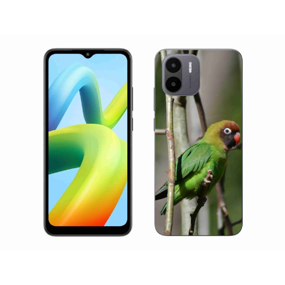 Gélový kryt mmCase na Xiaomi Redmi A1 4G - papagáj agapornis