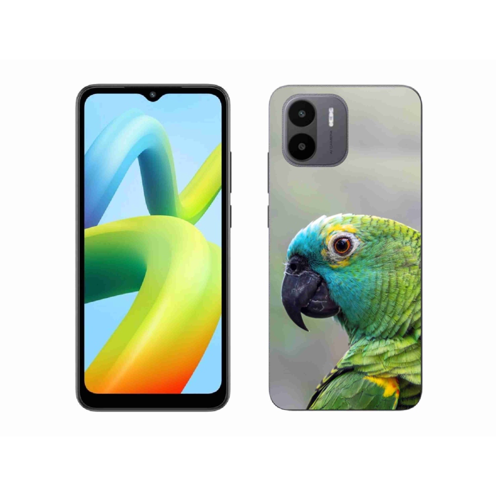 Gélový kryt mmCase na Xiaomi Redmi A1 4G - papagáj amazoňan