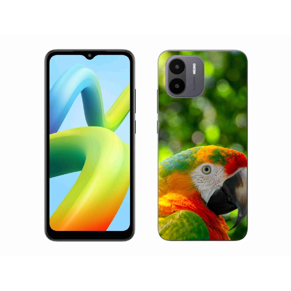 Gélový kryt mmCase na Xiaomi Redmi A1 4G - papagáj ara 3
