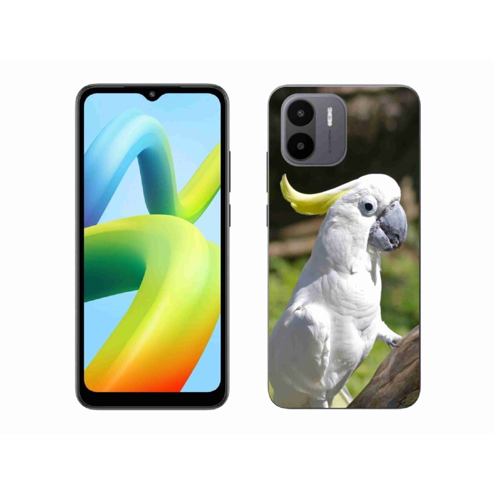 Gélový kryt mmCase na Xiaomi Redmi A1 4G - papagáj kakadu 2