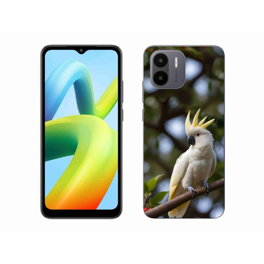 Gélový kryt mmCase na Xiaomi Redmi A1 4G - papagáj kakadu 3