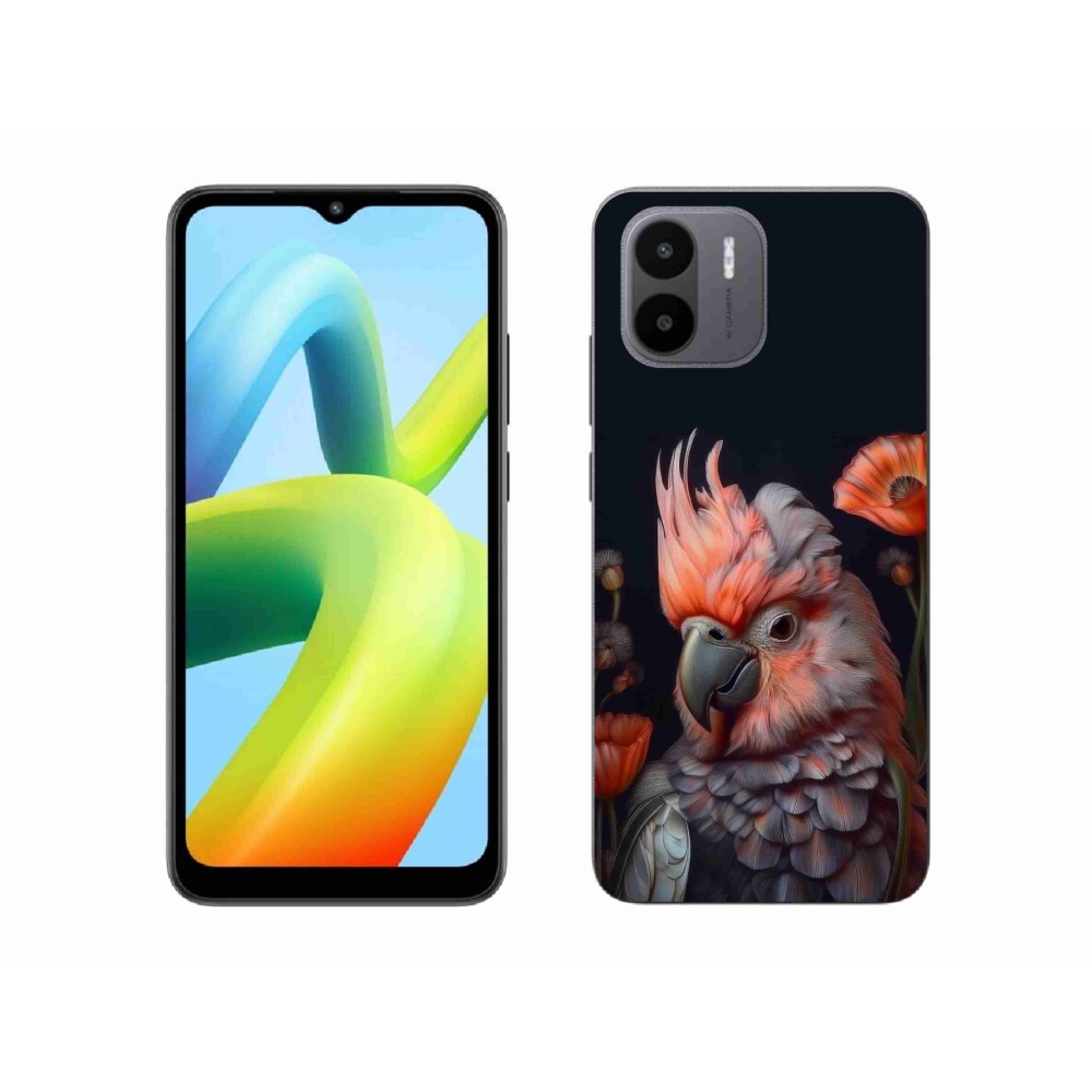 Gélový kryt mmCase na Xiaomi Redmi A1 4G - papagáj kakadu vo farbách