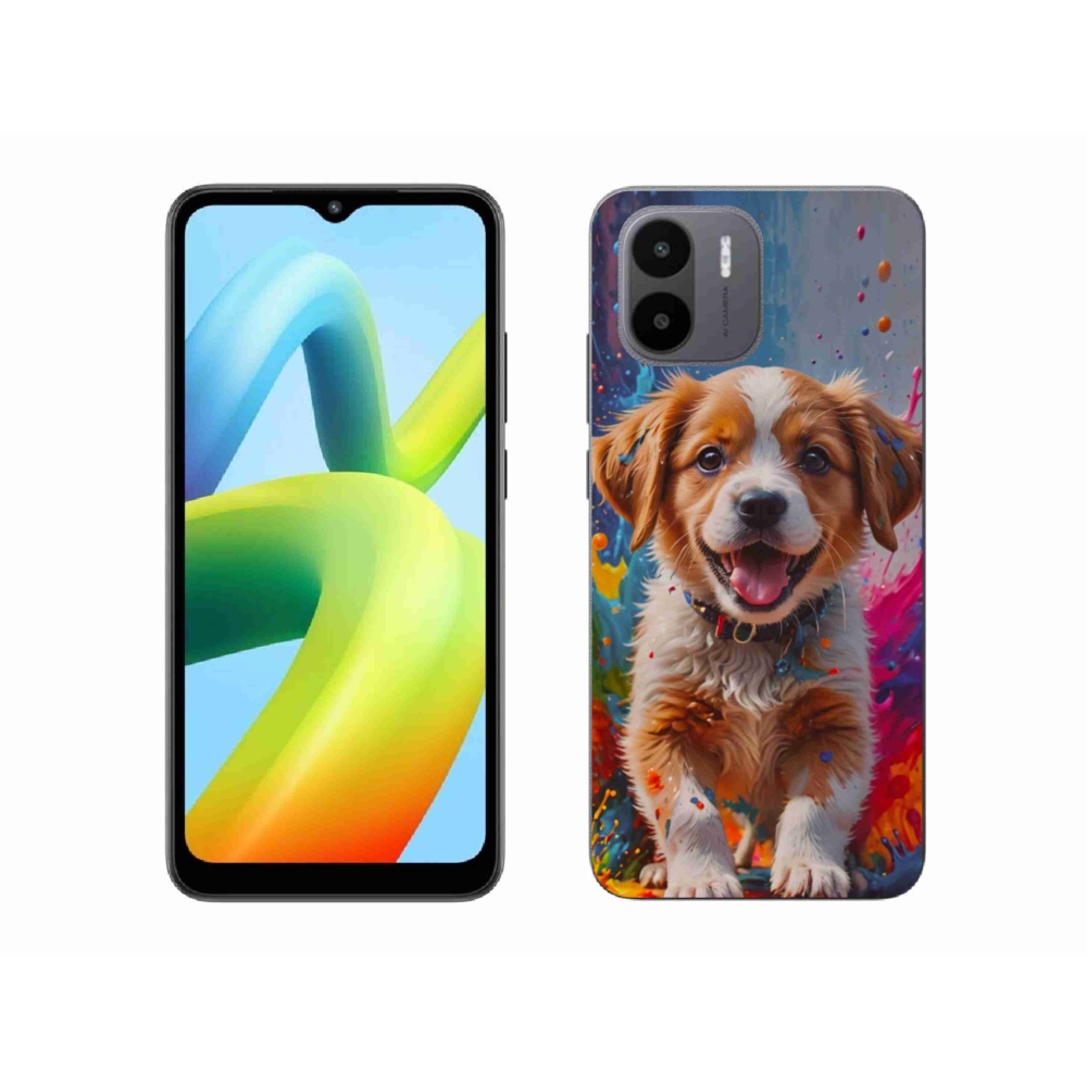 Gélový kryt mmCase na Xiaomi Redmi A1 4G - roztomilé šteňa 3