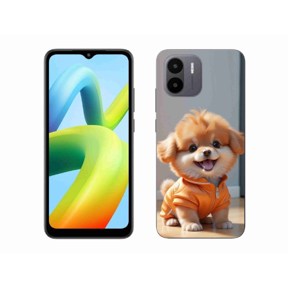 Gélový kryt mmCase na Xiaomi Redmi A1 4G - roztomilý pomeranian v mikine