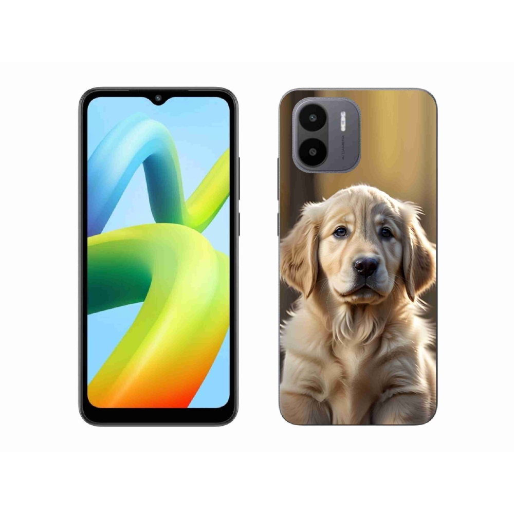 Gélový kryt mmCase na Xiaomi Redmi A1 4G - roztomilý zlatý retriever