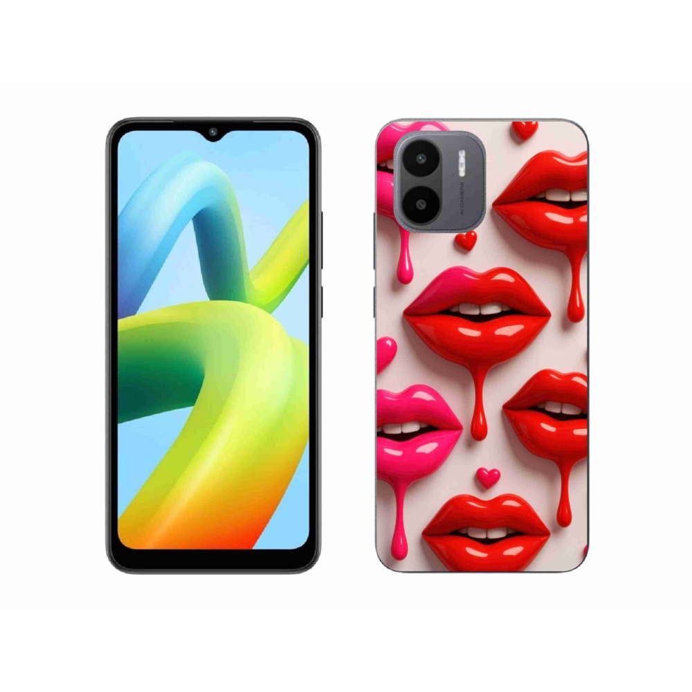 Gélový kryt mmCase na Xiaomi Redmi A1 4G - pery 2