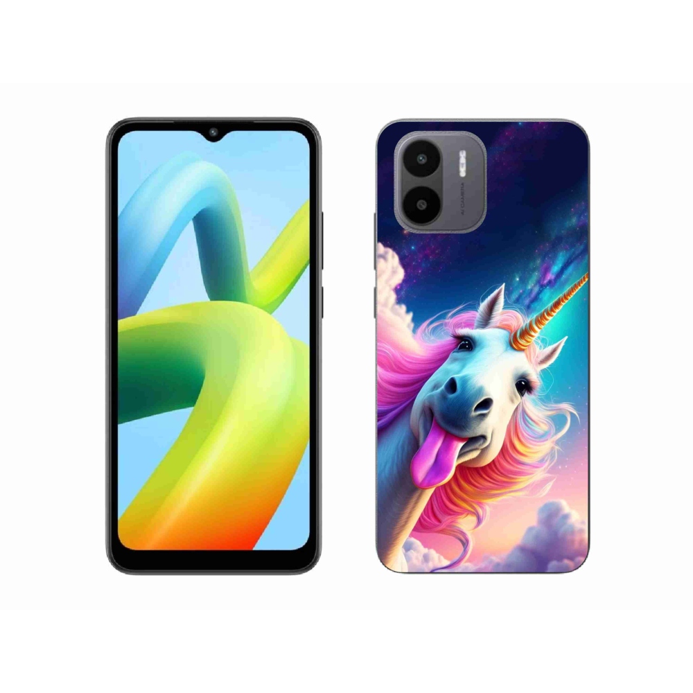 Gélový kryt mmCase na Xiaomi Redmi A1 4G - šialený jednorožec