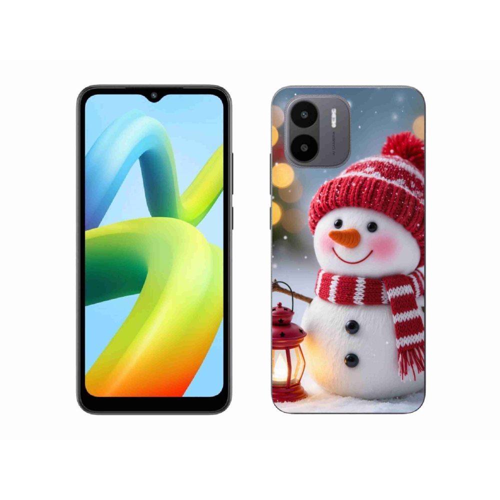 Gélový kryt mmCase na Xiaomi Redmi A1 4G - snehuliak 2