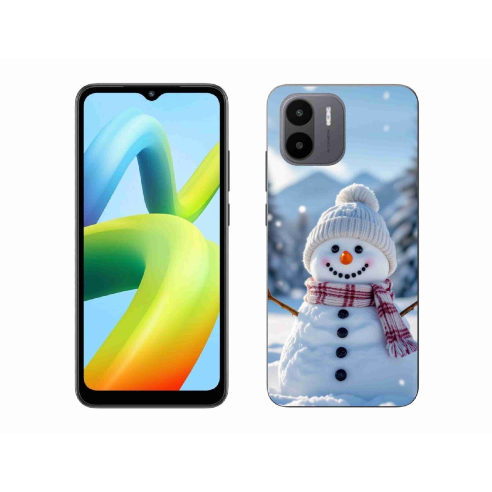 Gélový kryt mmCase na Xiaomi Redmi A1 4G - snehuliak 3