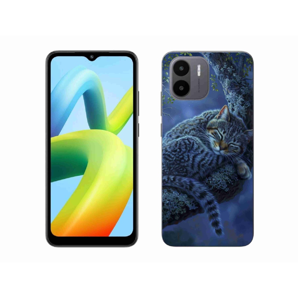 Gélový kryt mmCase na Xiaomi Redmi A1 4G - spiaca mačka