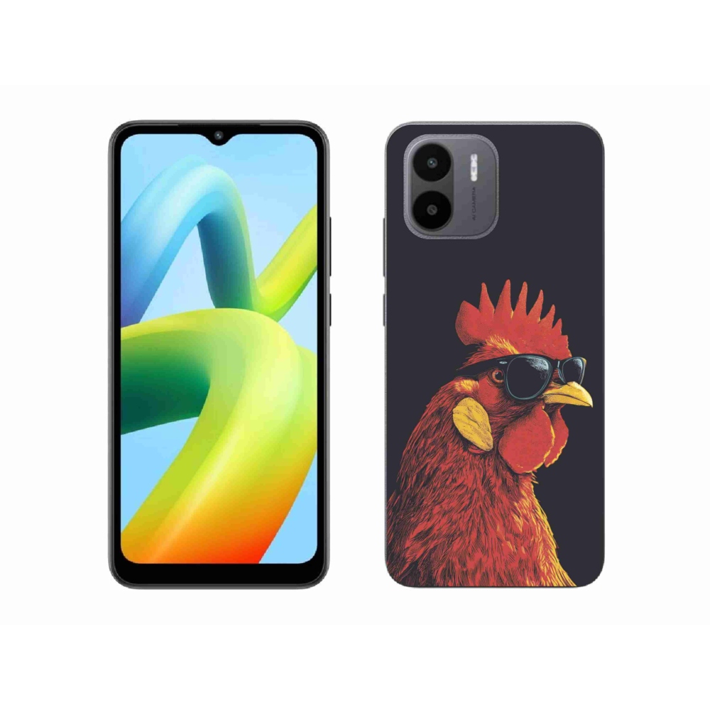 Gélový kryt mmCase na Xiaomi Redmi A1 4G - štýlový kohút