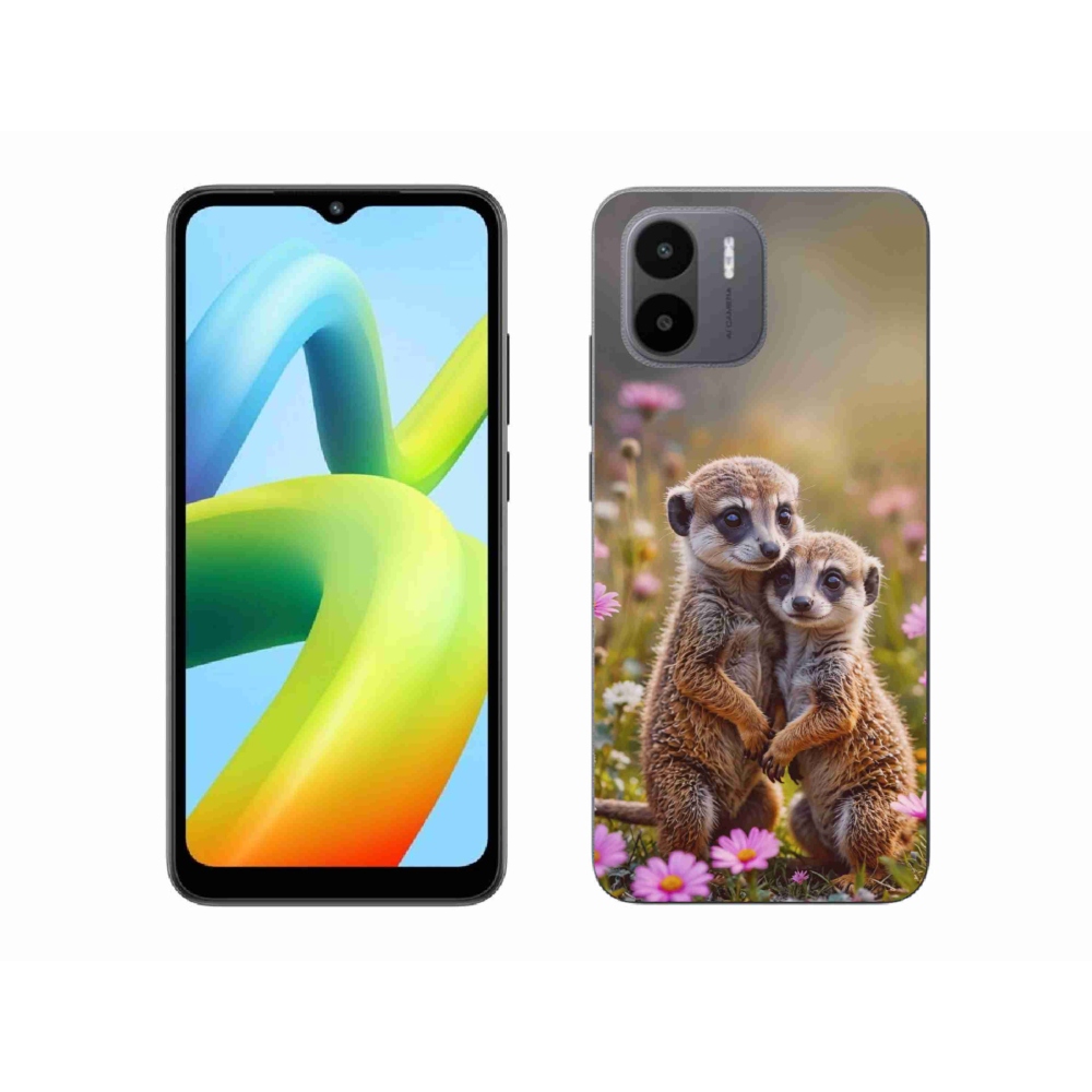 Gélový kryt mmCase na Xiaomi Redmi A1 4G - surikatí duo
