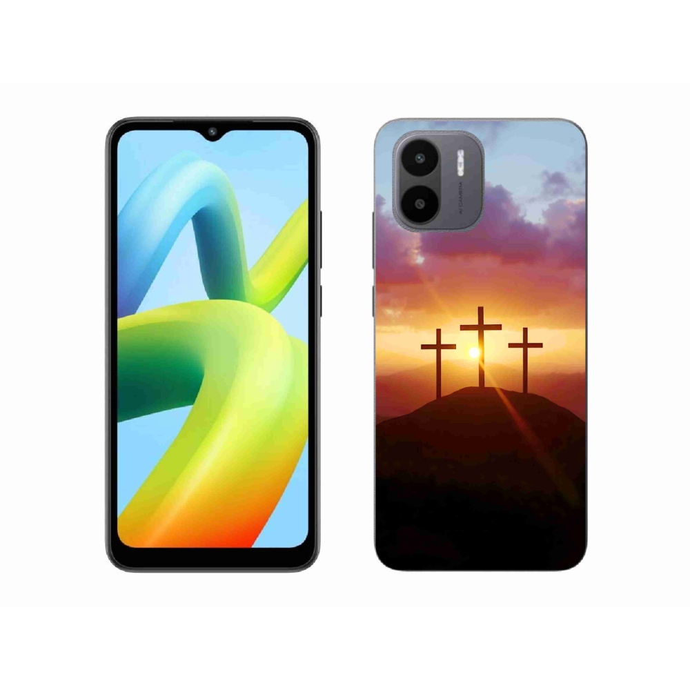 Gélový kryt mmCase na Xiaomi Redmi A1 4G - tri kríža