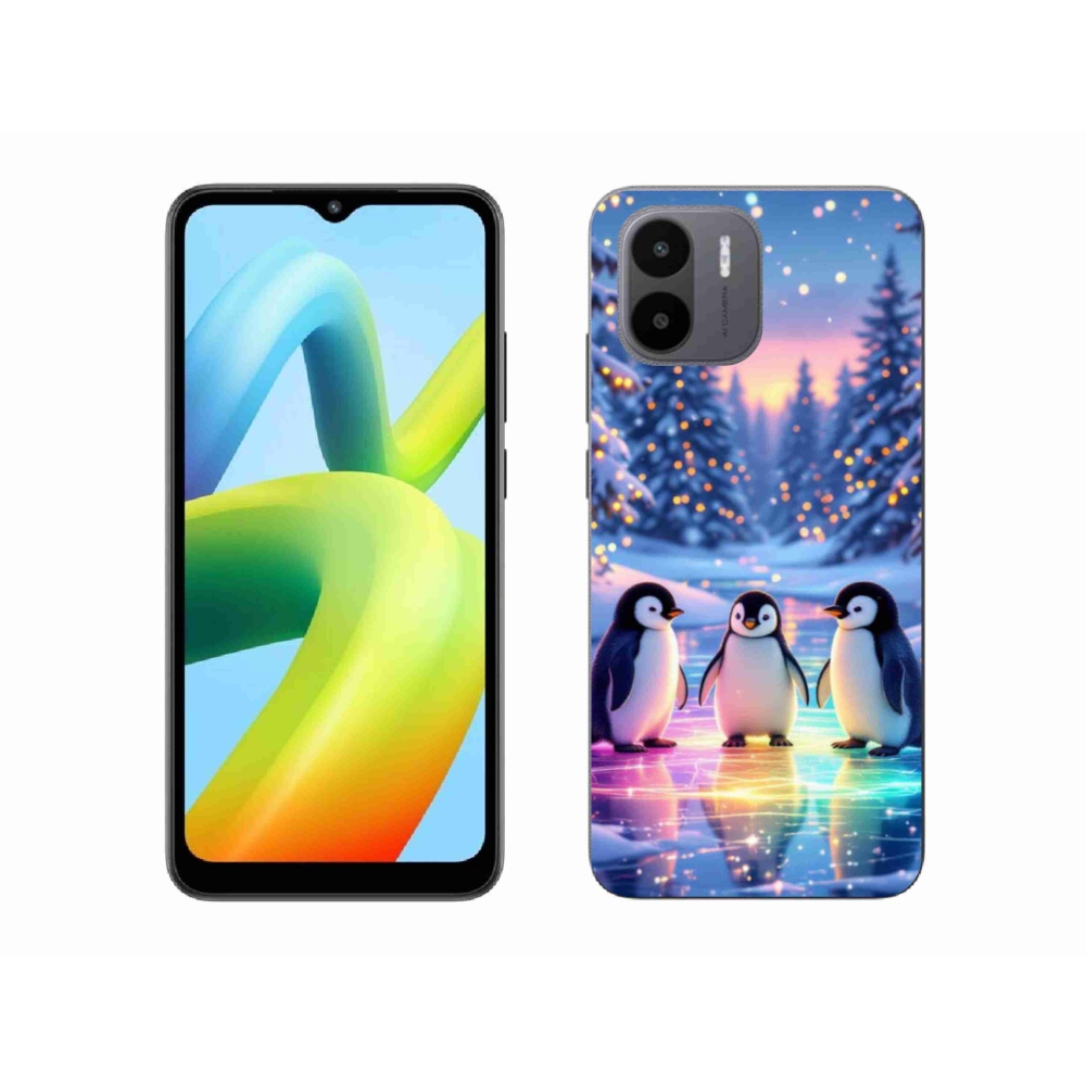 Gélový kryt mmCase na Xiaomi Redmi A1 4G - tučniaky