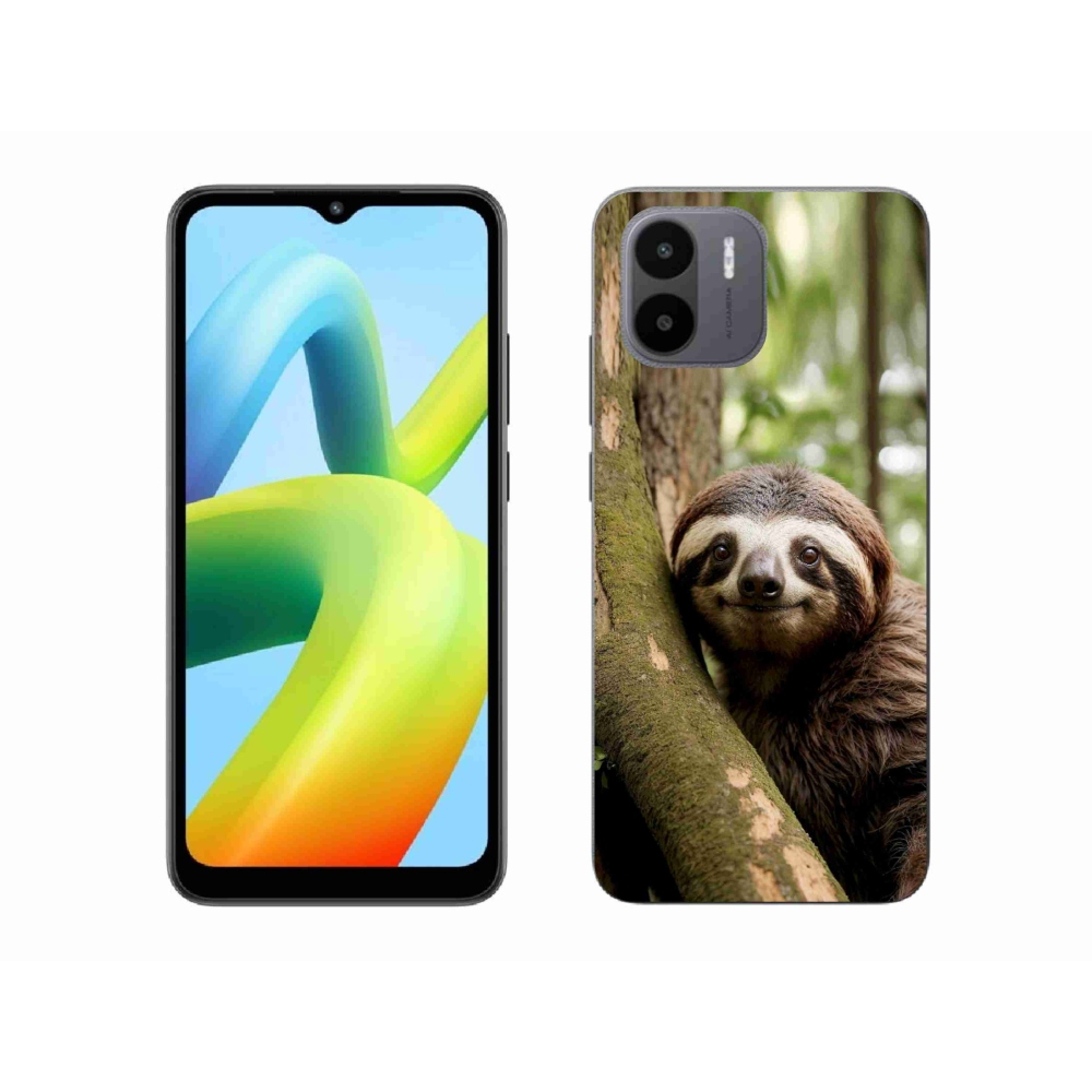 Gélový kryt mmCase na Xiaomi Redmi A1 4G - usmievavý leňochod