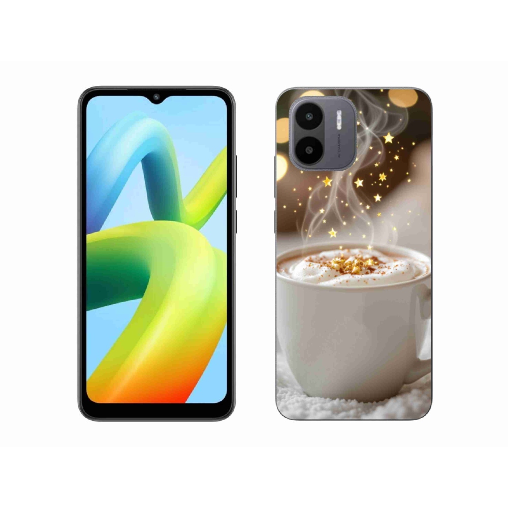 Gélový kryt mmCase na Xiaomi Redmi A1 4G - vianočný horúci nápoj