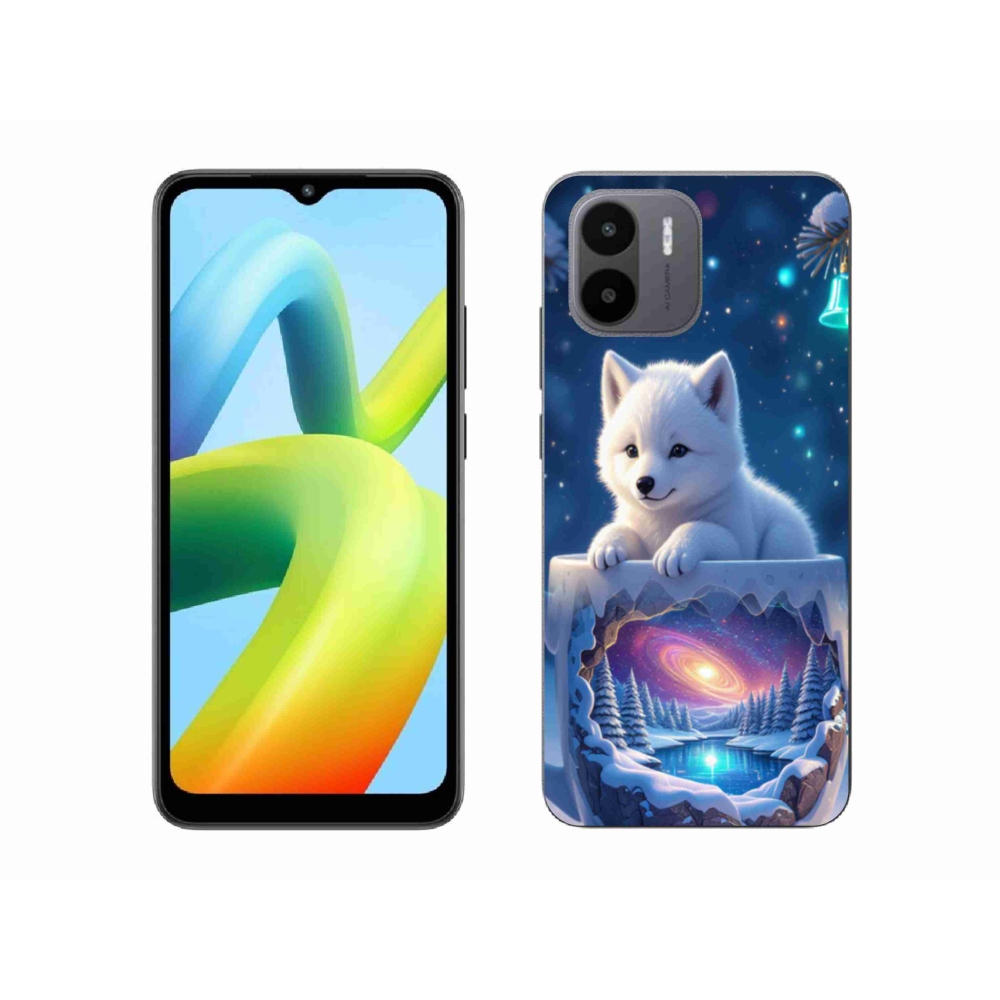 Gélový kryt mmCase na Xiaomi Redmi A1 4G - vianočné šteňa