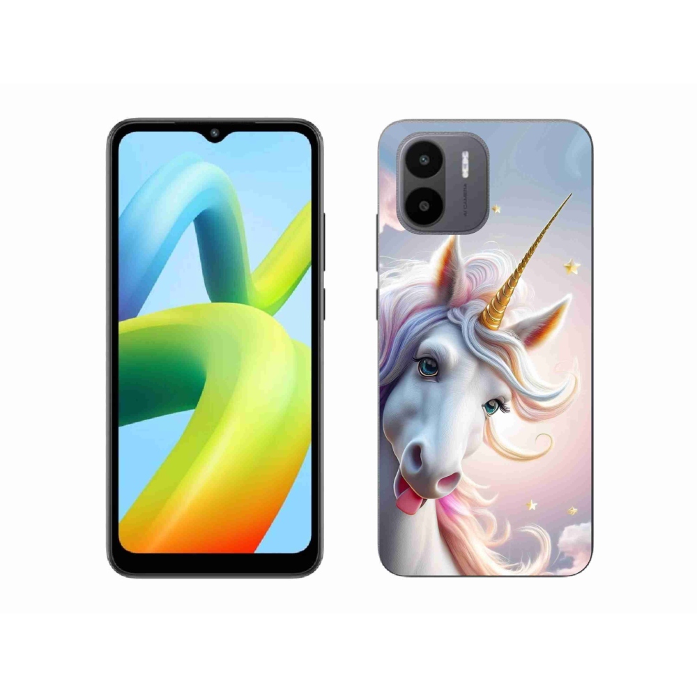 Gélový kryt mmCase na Xiaomi Redmi A1 4G - veselý jednorožec