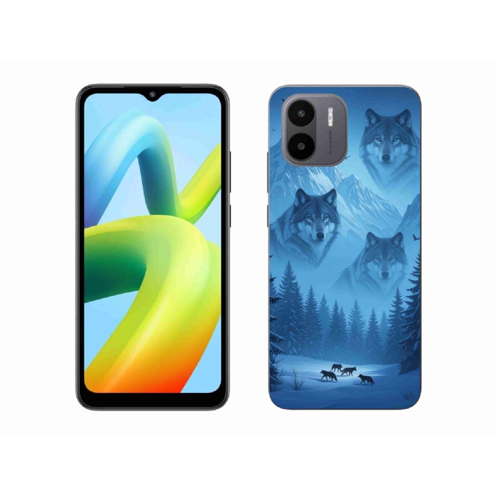 Gélový kryt mmCase na Xiaomi Redmi A1 4G - vlčia svorka