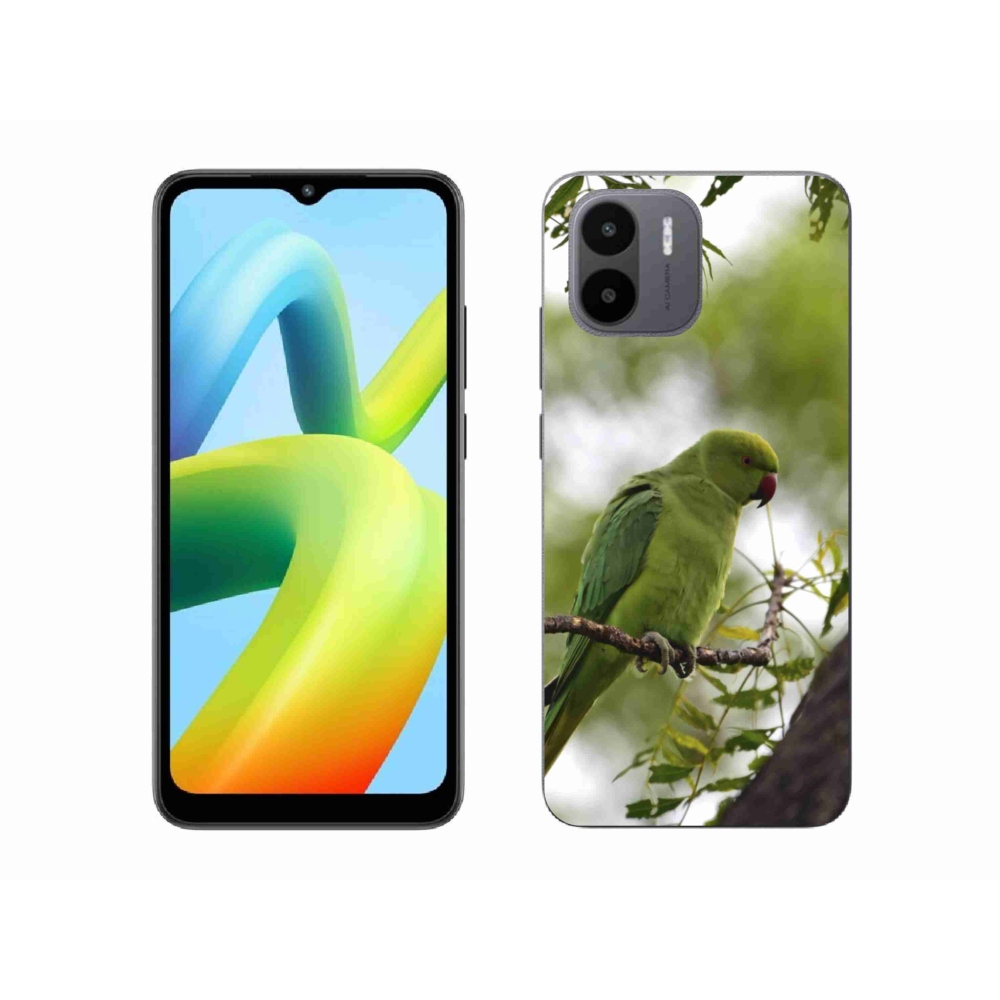 Gélový kryt mmCase na Xiaomi Redmi A1 4G - zelený papagáj