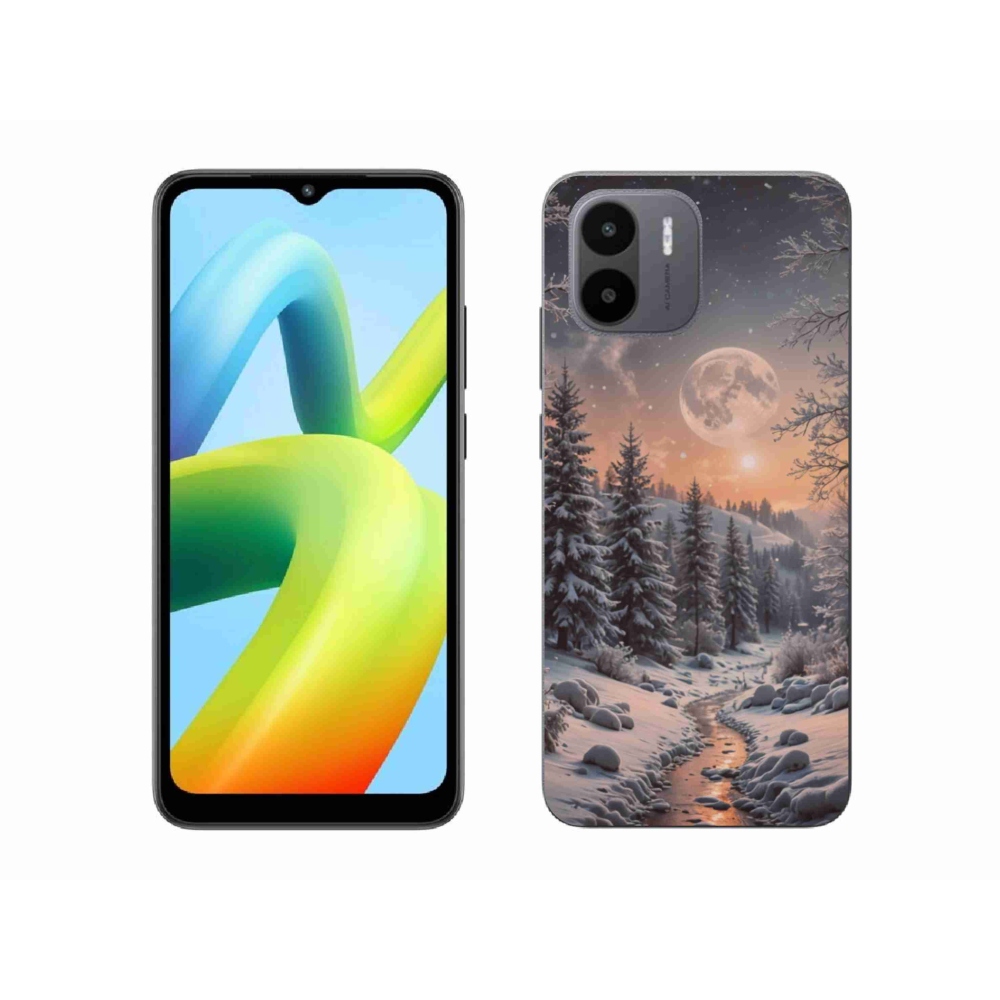 Gélový kryt mmCase na Xiaomi Redmi A1 4G - zimná krajina 2