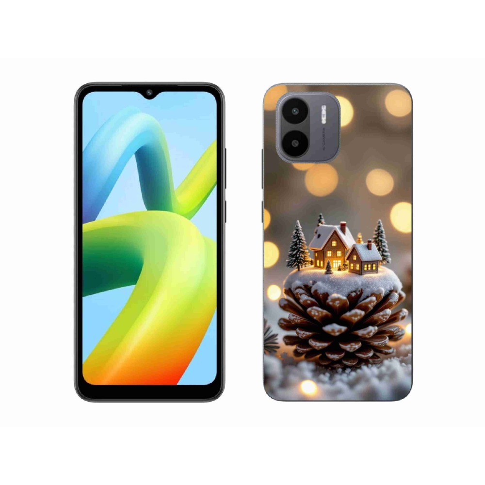 Gélový kryt mmCase na Xiaomi Redmi A1 4G - zimná dedinka