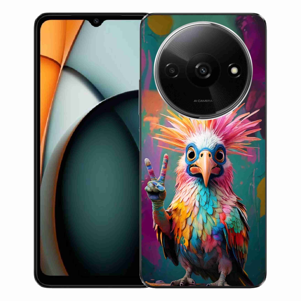 Gélový kryt mmCase na Xiaomi Redmi A3 - farebný rebel