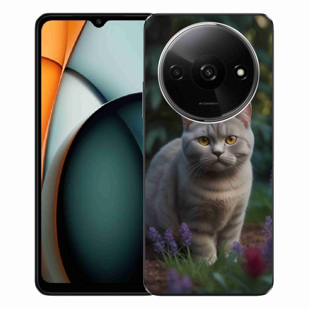 Gélový kryt mmCase na Xiaomi Redmi A3 - britská mačka