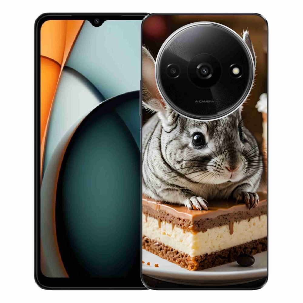 Gélový kryt mmCase na Xiaomi Redmi A3 - činčila