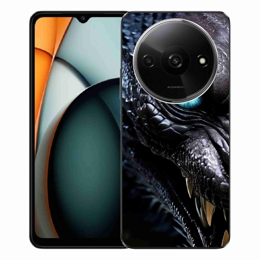 Gélový kryt mmCase na Xiaomi Redmi A3 - dračí pohľad