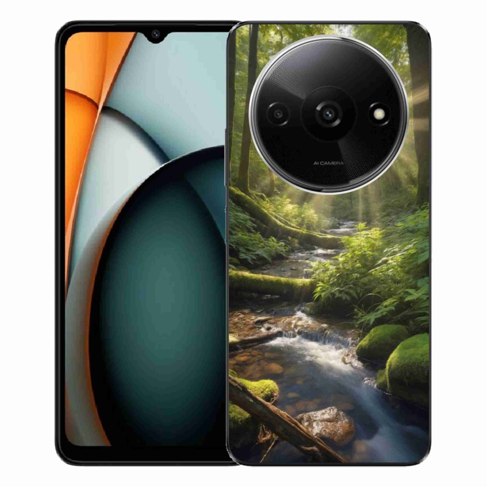 Gélový kryt mmCase na Xiaomi Redmi A3 - hlbina lesa