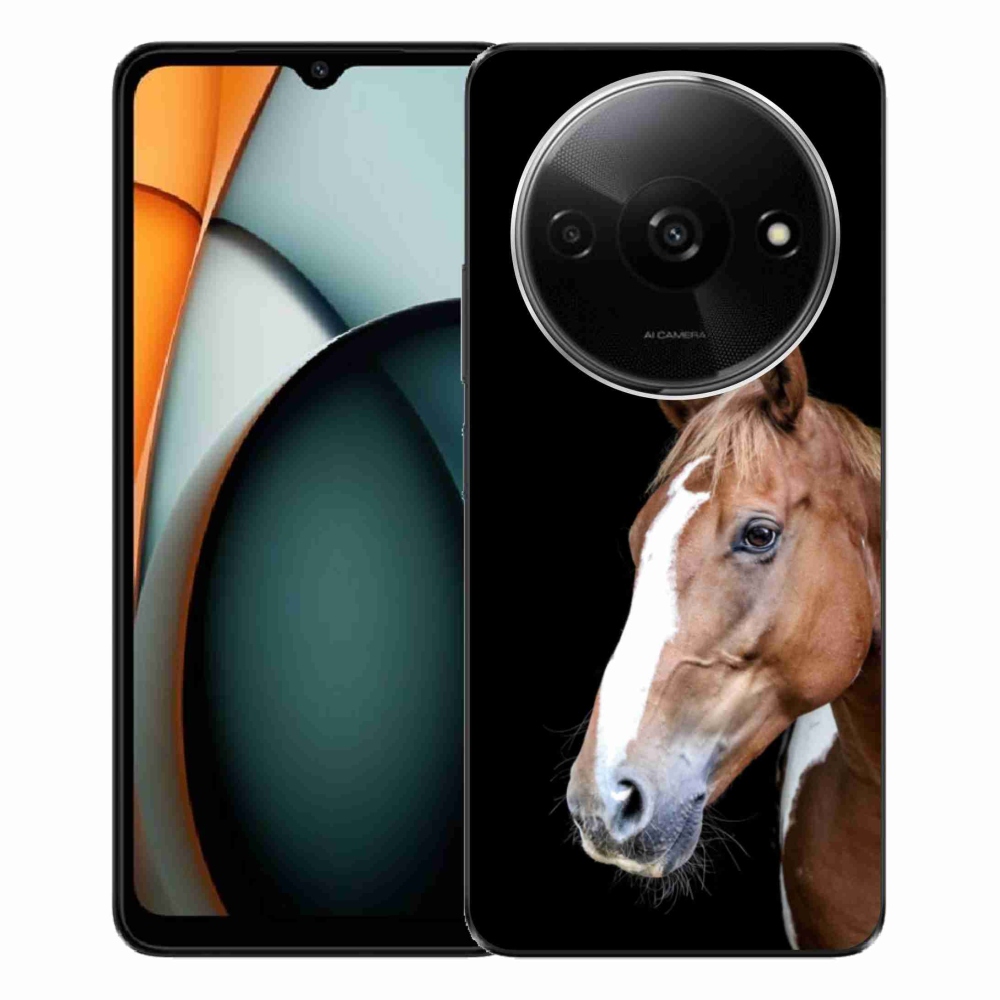 Gélový kryt mmCase na Xiaomi Redmi A3 - hnedý kôň 3