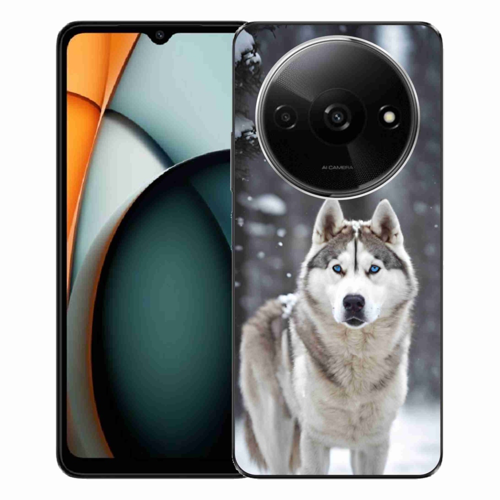 Gélový kryt mmCase na Xiaomi Redmi A3 - husky 2