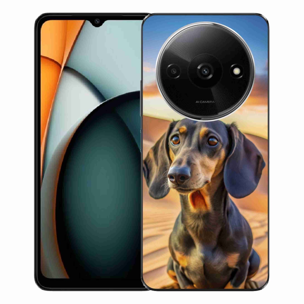 Gélový kryt mmCase na Xiaomi Redmi A3 - jazvečík 3