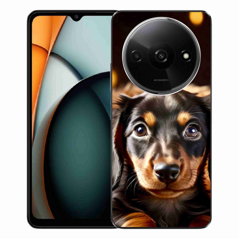 Gélový kryt mmCase na Xiaomi Redmi A3 - jazvečík