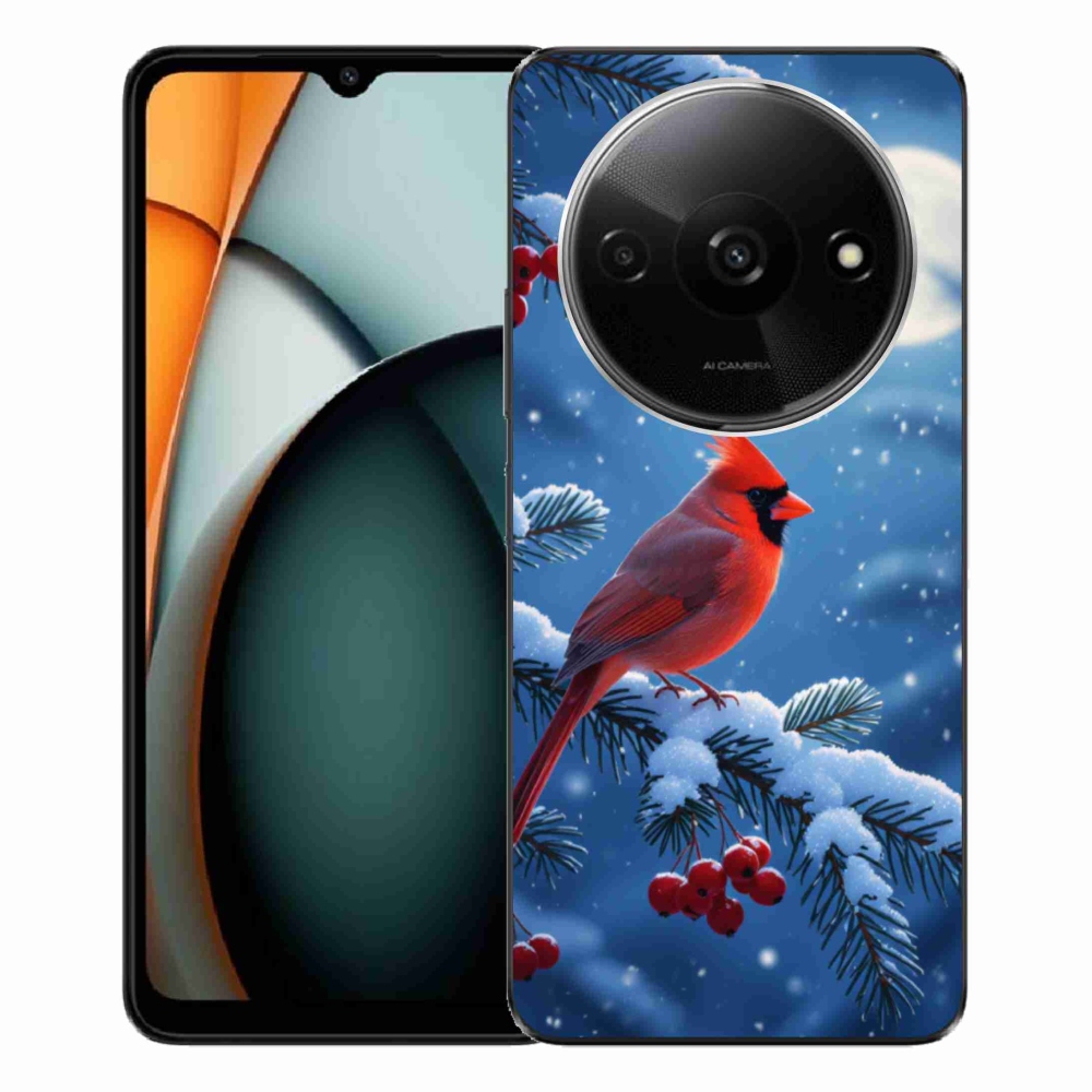 Gélový kryt mmCase na Xiaomi Redmi A3 - kardinál červený